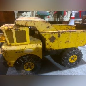 Tony’s dump truck cool find antique good shape for its age